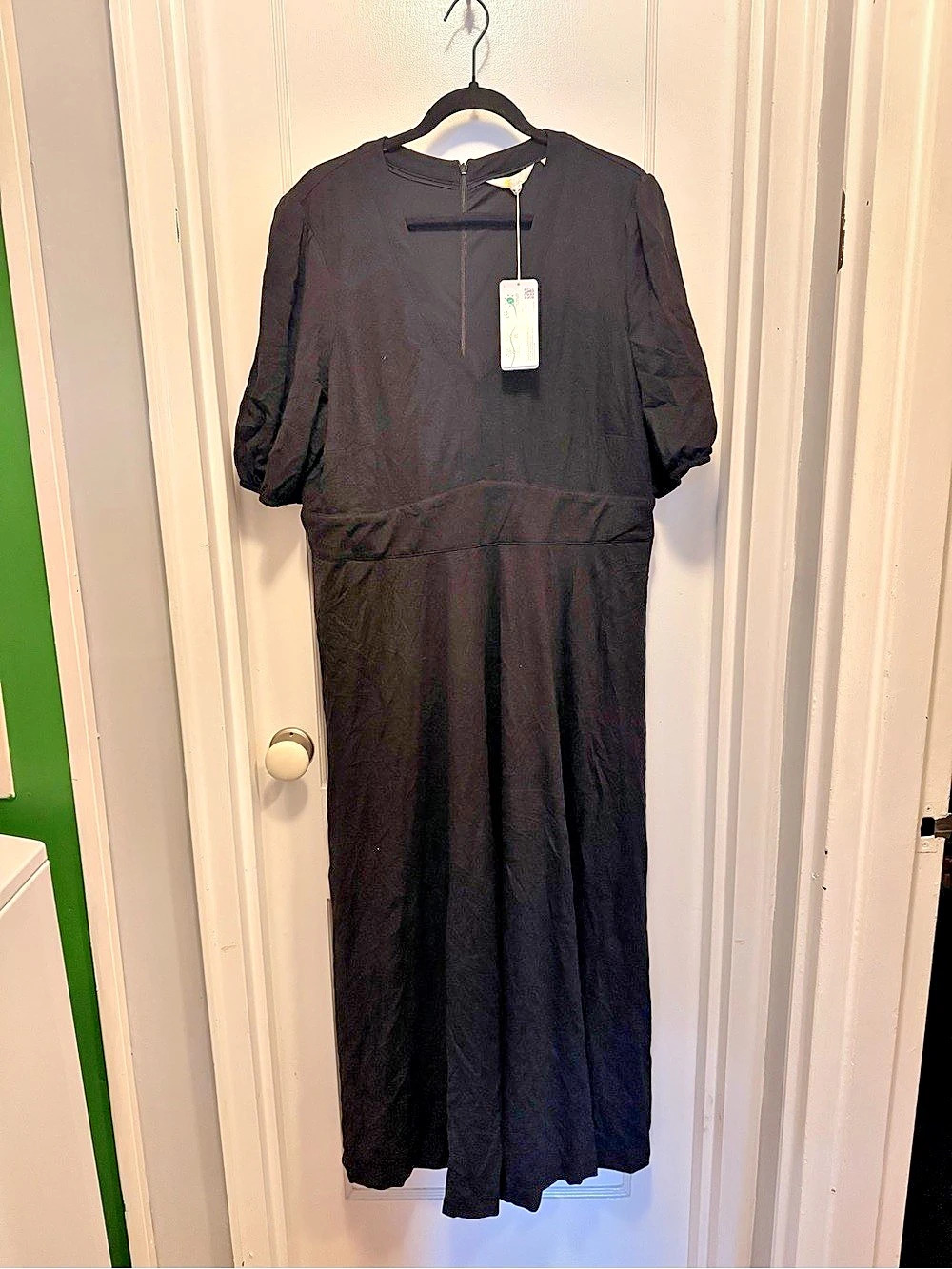 Boden Black Maxi Dress Size 20-22R NWT